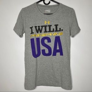 Under Armour “I Will USA” tee